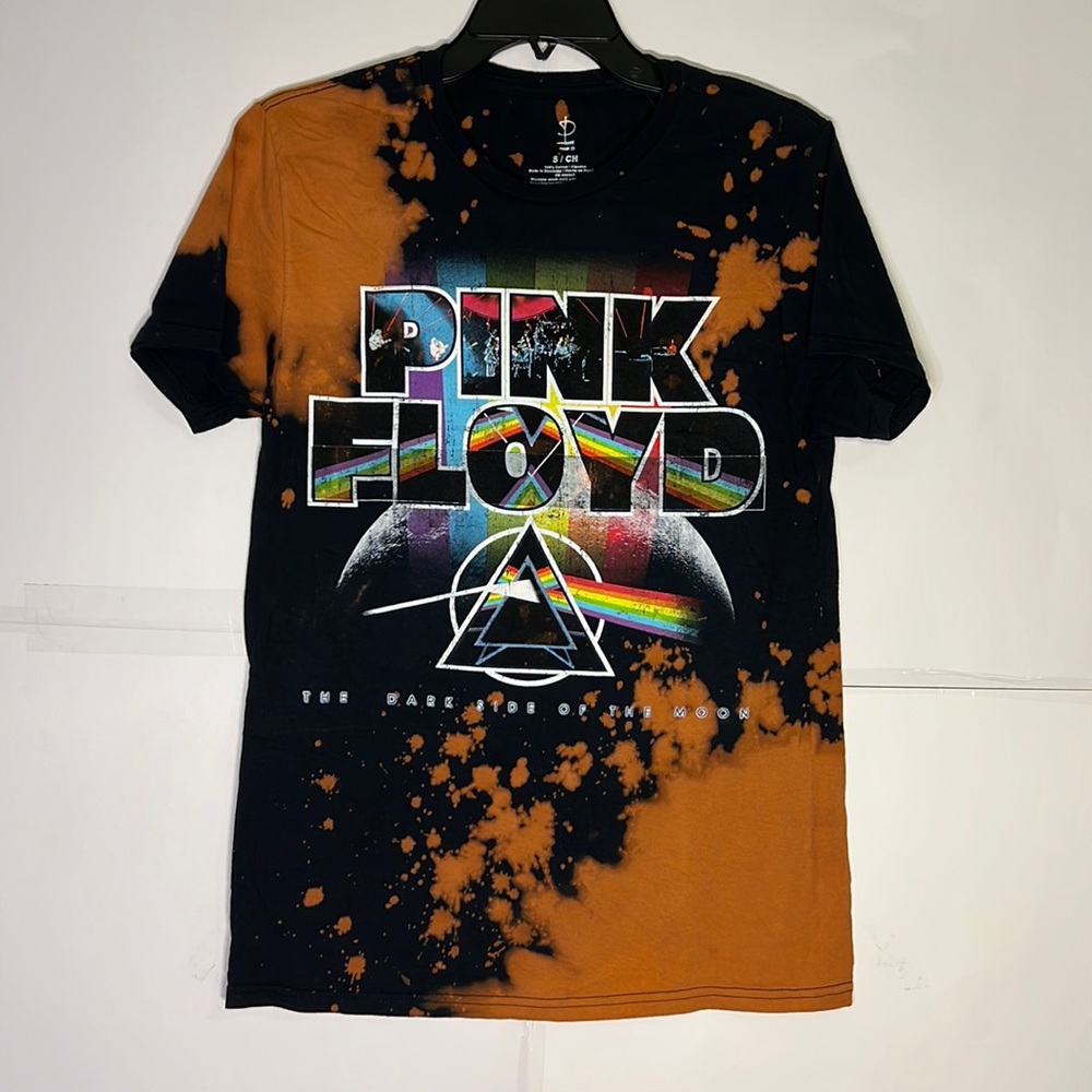 Men’s Tie Die Pink Floyd Graphic Tee